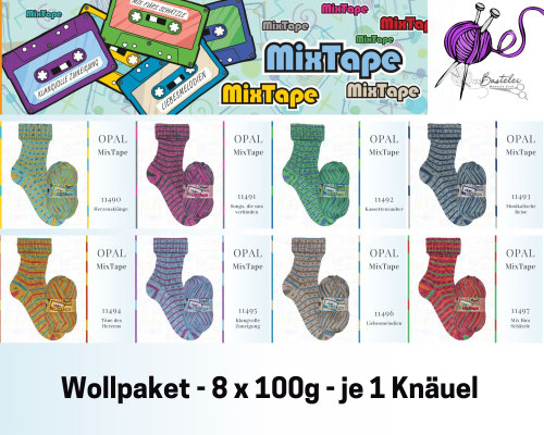 Wollpaket Opal MixTape