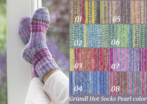 Gründl Hot Socks Pearl color