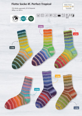 Rellana Flotte Socke Perfect Tropical