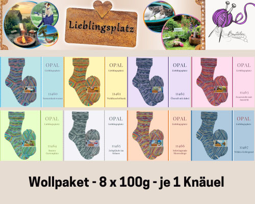 Wollpaket Opal Lieblingsplatz