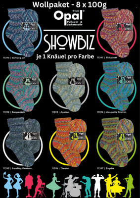 Wollpaket Opal Showbiz