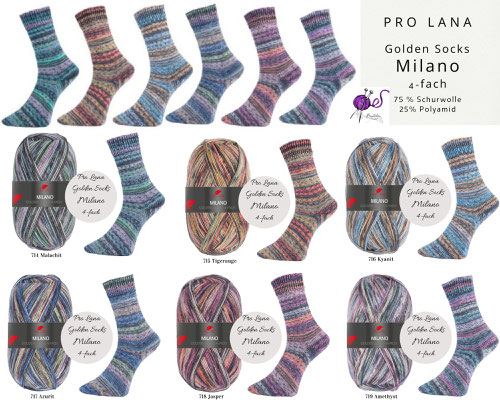 Pro Lana Golden Socks Milano