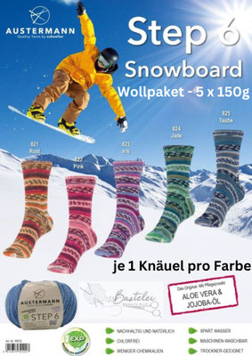 Wollpaket Austermann Step 6 Snowboard
