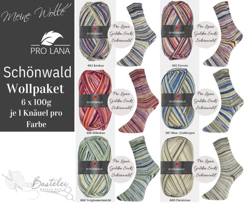 Wollpaket Pro Lana Golden Socks Schönwald