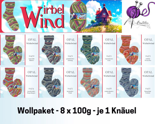 Wollpaket Opal Wirbelwind