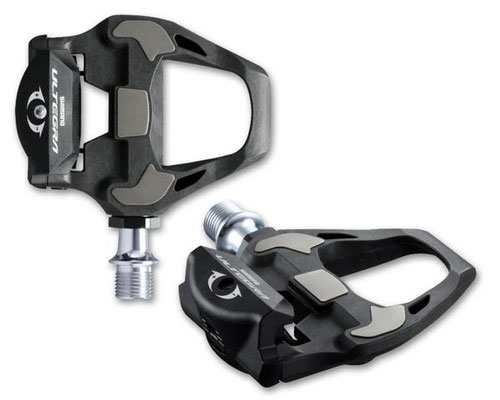 --+PEDAL DE CONTACTO RUTA SHIMANO ULTEGRA PD-R8000 CARBON SPD-SL Con placas $4,750 MXN NP418716