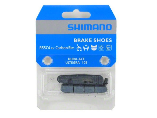 -$Zapata de freno Shimano R55C4 for Carbon Rim  Dura-Ace, Ultegra, 105 $640 MXN NP1290623