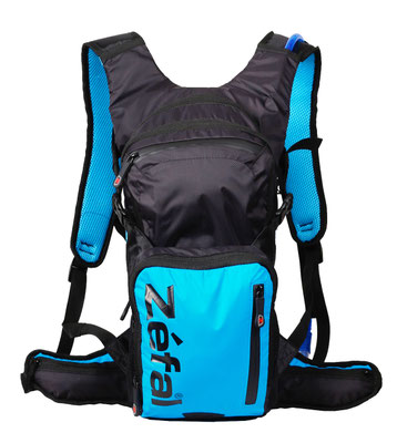 # MOCHILA DE HIDRATACION ZEFAL MONTAÑA Z HYDRO XL CAPACIDAD 8L + BOLSA DE AGUA 3L NEGRO/AZUL 7064 NP MOCZEF0011 $2,470 MXN