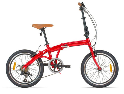 # BICICLETA R20 TURBO ORIGAMI 1.1. ROJO NP 015822 $11,900 MXN