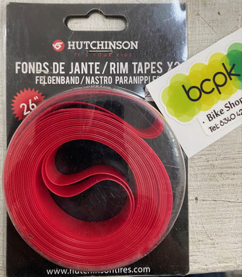 -@Corbata para rin  MTB 26" par Hutchinson roja $244 MXN 