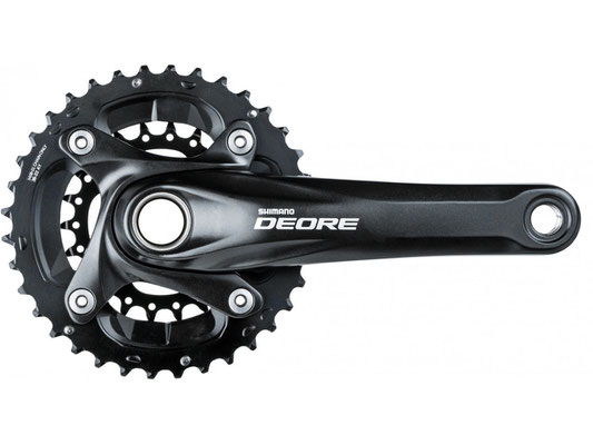 +++Multiplicacion SHIMANO deore 2x10 Hollowtech  FC-M617  175MM  36X22D S/BB $2,390 MXN NP410158
