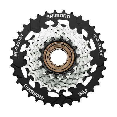 -@RUEDA LIBRE SHIMANO TOURNEY CROMADA/SP MF-TZ510-7  14/34D   $335 MXN NP1090021