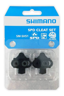 # PLACAS PARA ZAPATO MTB SPD SM-SH51 UNIDIRECCIONAL NP 401046 $522 MXN