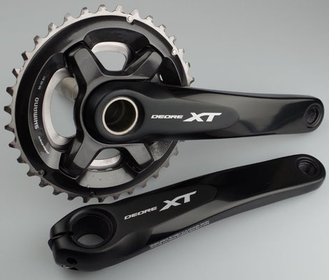 --+MULTIPLICACION SHIMANO XT FC-M8000-2 2X11 HOLLOWTECH II  175MM 36/26D $4,950 MXN NP410201