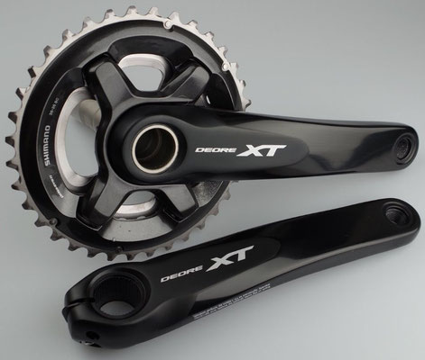 --+MULTIPLICACION SHIMANO XT FC-M8000-2 2X11 HOLLOWTECH II  175MM 36/26D $4,950 MXN NP410201