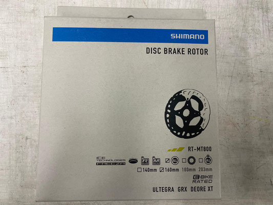 -@DISCO ROTOR SHIMANO DEORE XT, ULTEGRA, GRX RT-MT8000 160MM  CL (RESINA/METAL) ICE TECHNOLOGIES $1,430 MXN NP1120028