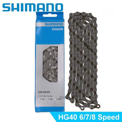 -@CADENA SHIMANO CN-HG40 6/7/8VEL 116L $325 MXN NP1100001