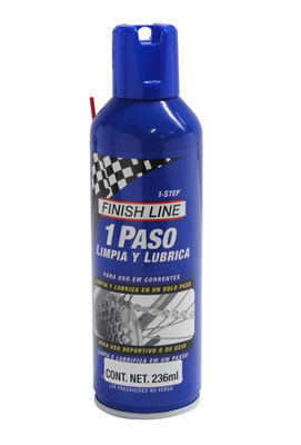 -$Lubricante y Desengrasante 1 Step 8oz/236ml. Spray FINISH LINE $255 MXN LUBFIN0047
