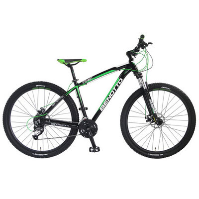 --#Bicicleta Benotto FS-950 R29 27V Shimano Altus Frenos DDM Color: Negro Talla: S-M-L $18,550 MXN MSUF952927SMNE