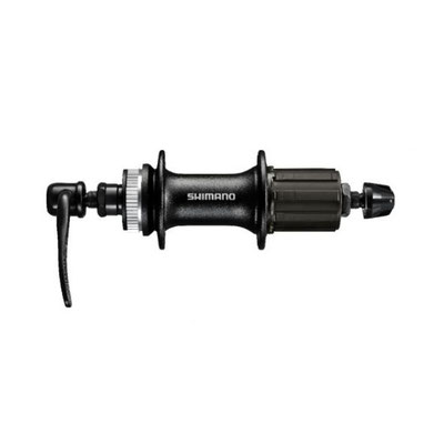 -MAZA TRASERA SHIMANO  FH/M3050 PARA DISCOS CL SIN FIJACION 36H 8/9/10 V OLD: 135MM AXLE-146MM QR:170MM SIN CUBRE ROTOR NEGRO NP418230