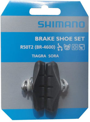 -@Zapata de freno shimano  BR-2400 TIAGRA/SORA R50T4 $195 MXN NP1290626