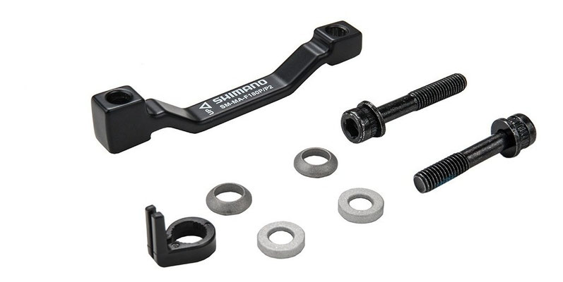 -$Adaptador freno de disco Del shimano SM-MA90-F180 POST/POST $405 MXN NP1290047