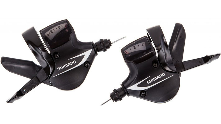 --Palancas de Cambio  SL-M360 3X8 NEGRA SHIMANO ACERA $895 MXN NP402184