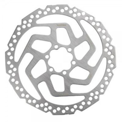 -&DISCO ROTOR SHIMANO TOURNEY,  SM-RT26 S 160MM 6T RESINA $210 MXN NP1120002