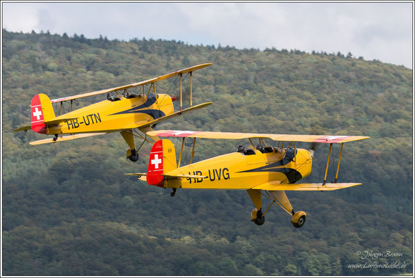 zweimal Bücker Jungmann