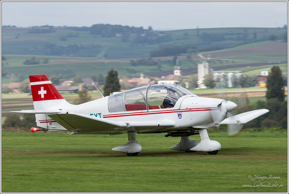 die Schleppmaschine der Segelfluggruppe Schaffhausen, eine ROBIN DR 400/180 R