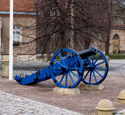 Blaue Kanone in Erfurt auf dem Petersberg