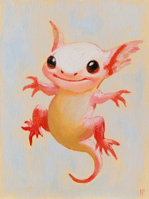  Hüpfaxolotl (verkauft)