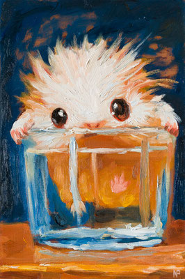 Hamster im Glas