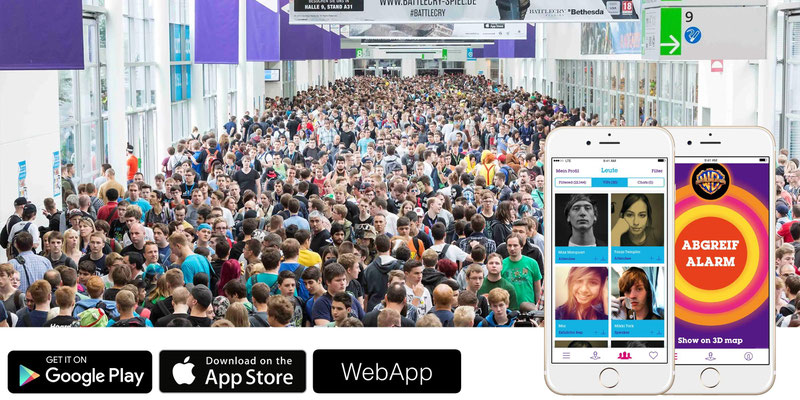 Official gamescom App / INSIDE Guidance
