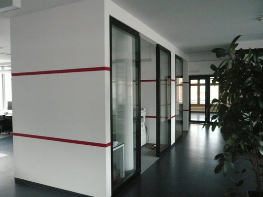 Optivo GmbH_Drucker Area und ThinkTank // Entwurf / Ausführungsplanung 