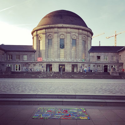 Köln Messe-Deutz Bahnhof - Spielteppich Köln - deinspielteppich.de