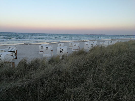 Morgenstimmung am Strand