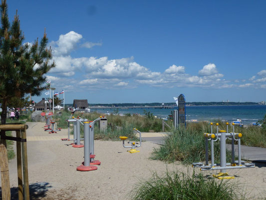 Aktiv an der Dünenmeile