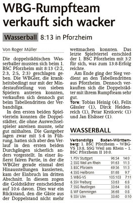 07.03.15 1. BSC Pforzheim II vs WBG Villingen/Schwenningen