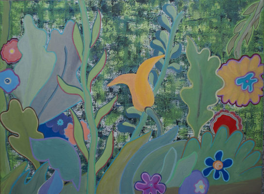WVZ 254 2013 Flora V Acryl 60x80
