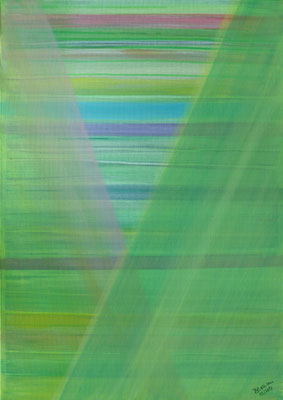 WVZ 457 Jahreszeiten - Frühling 2017 Acryl auf Leinwand 50x70 - 4 Jahreszeiten verk
