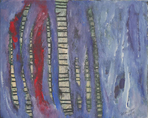 WVZ 641 o.T. 2022 Acryl 40x50