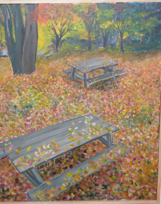 WVZ 209 2012 Spätherbst II Acryl 50x60