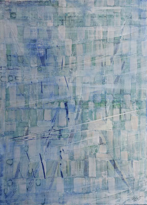 WVZ 695 o.T. 2025 Acryl 50x70