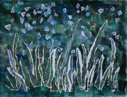 WVZ 118 2008 Pflanzen in der Nacht Collage 30x40