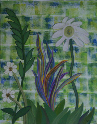 WVZ 306A 2014 Flora XVI Acryl 40x50