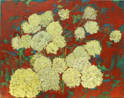 WVZ 401 2015 11 001 Bauernhortensien Acryl 80x100