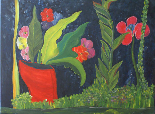 WVZ 300 2014 Flora XVII Acryl 60x80