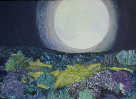 WVZ 352 2015 Vollmond Acryl 50x70