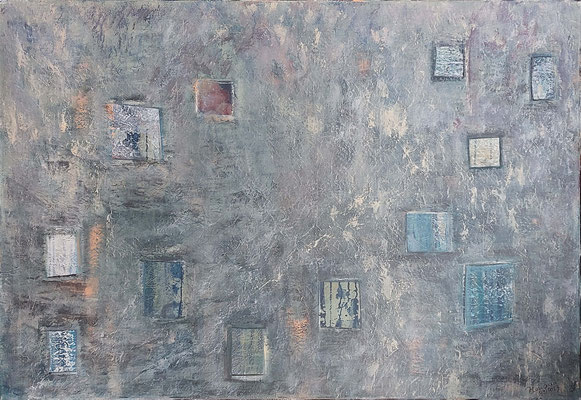 WVZ 676 o.T. 2023 Acryl 70x100